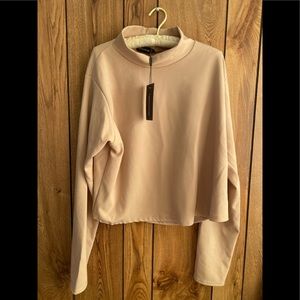 Stone High Neck Long Sleeve Sweater